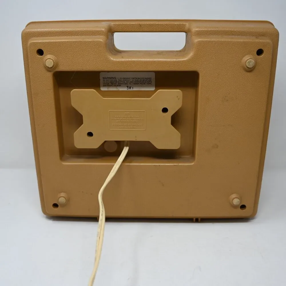 Vintage Fisher Price Record Player 825 Portable Turntable Tested